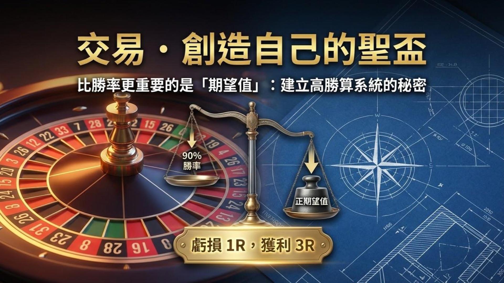 交易．創造自己的聖盃心得】比勝率更重要的是「期望值」：建立屬於你的高勝算交易系統- OP投資理財學院