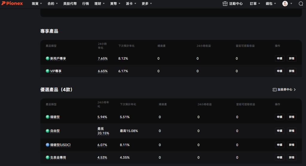 Pionex (派網) 期限套利