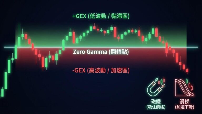 【籌碼分析 GEX】造市商的避險秘密:如何用 GEX (Gamma Exposure) 抓出大盤的轉折點?