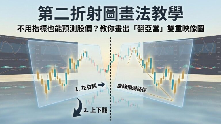 【第二折射圖畫法】不用指標也能預測股價？教你畫出「亞當理論」的翻亞當 (雙重映像圖)