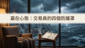 【交易心理總論】為什麼獲利總是抱不住？交易員必備的 4 個防護罩