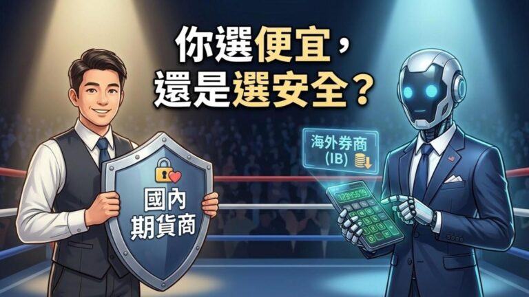 【開戶與費用篇】國內期貨商 vs. 海外券商 (IB) 完整評比：為什麼我推薦新手留在台灣？