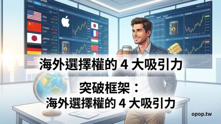 【海外選擇權優勢】為什麼要交易海外選擇權？突破台股框架的 4 大致命吸引力
