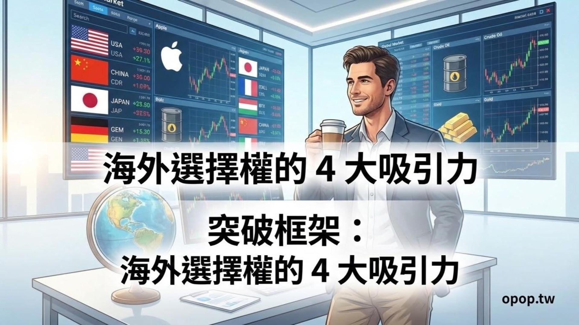 【海外選擇權優勢】為什麼要交易海外選擇權？突破台股框架的 4 大致命吸引力