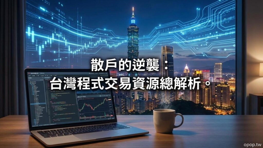 【台灣程式交易】台灣程式交易的發展現況：散戶的機會與券商 API 資源解析