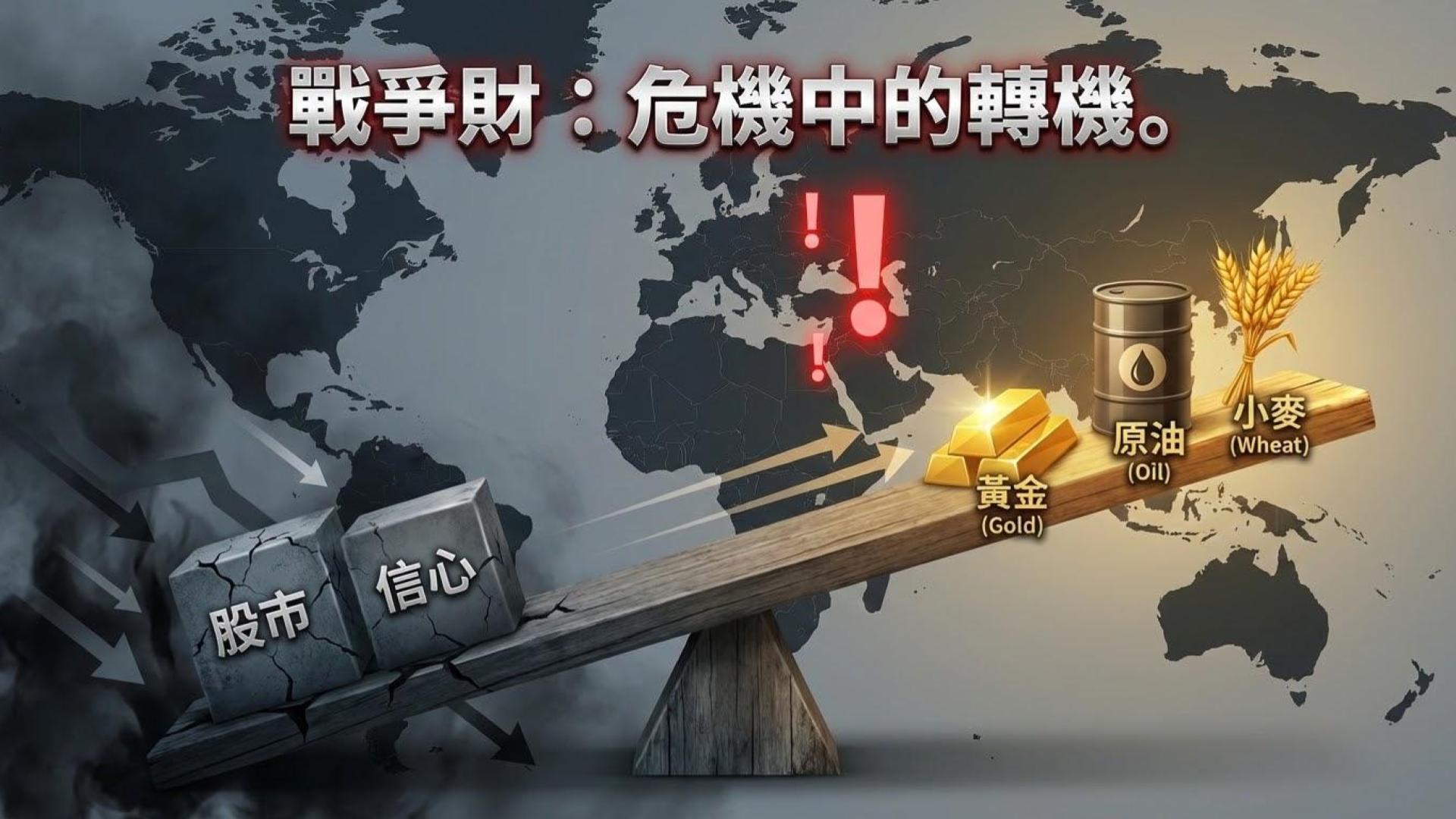 地緣政治風險如何影響特定海外期貨商品？戰爭與黑天鵝的獲利邏輯