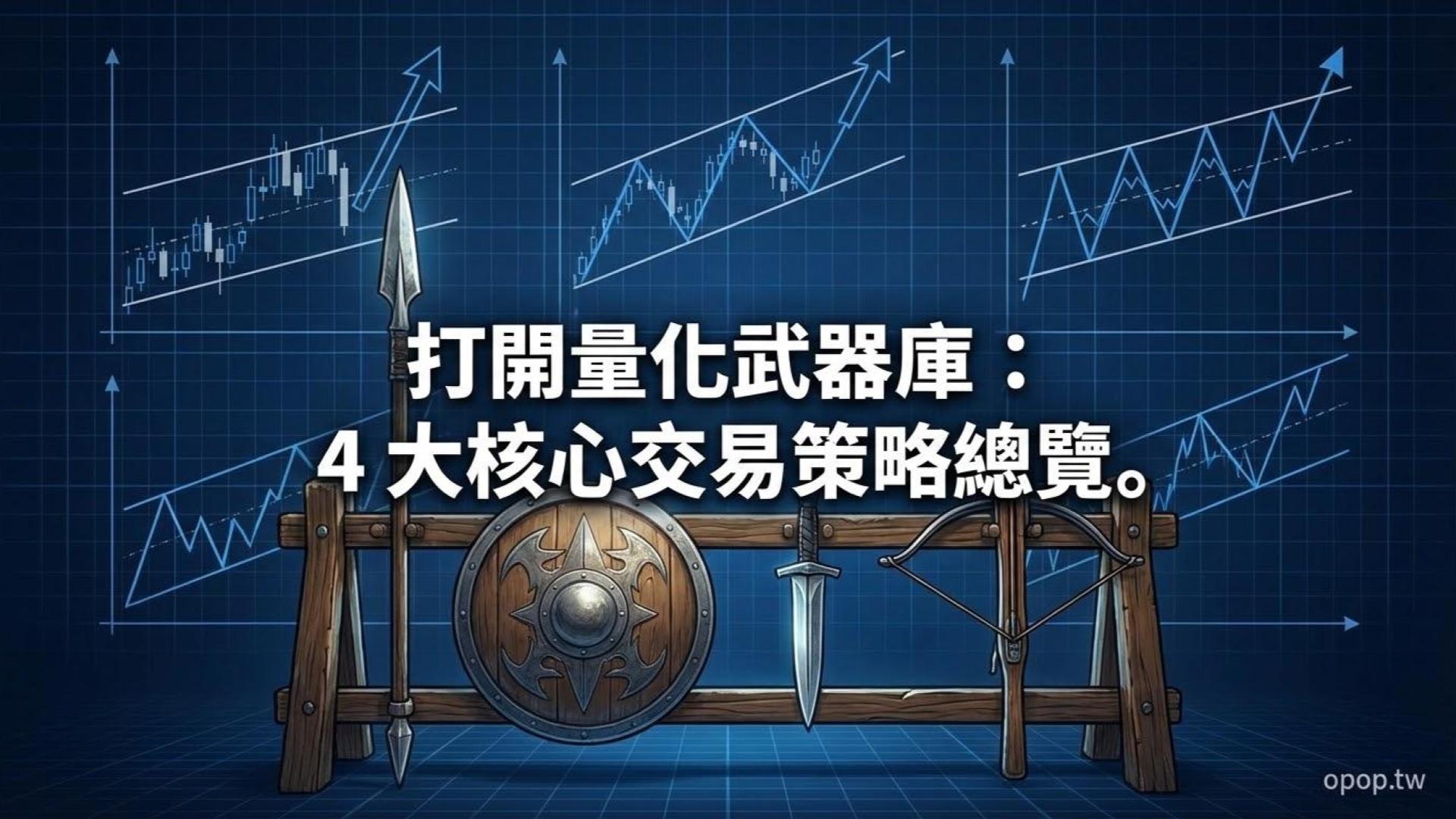 【程式交易策略】常見的程式交易策略有哪些？從趨勢追蹤到均值回歸的實戰分類