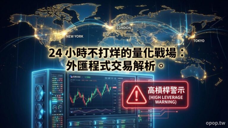 【外匯程式交易】外匯程式交易策略的特點與風險：24 小時不打烊的量化戰場