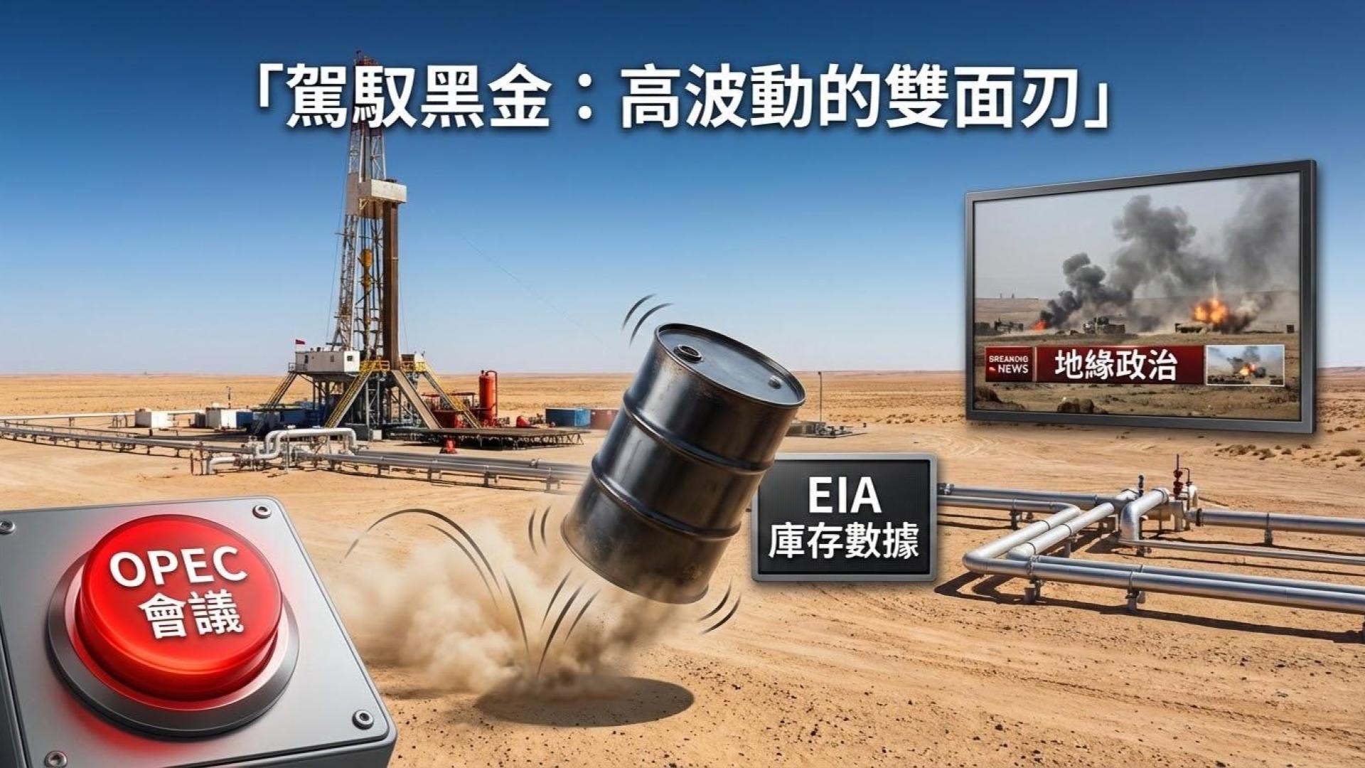 原油期貨怎麼交易？影響油價的 4 大因素與 EIA 數據攻略