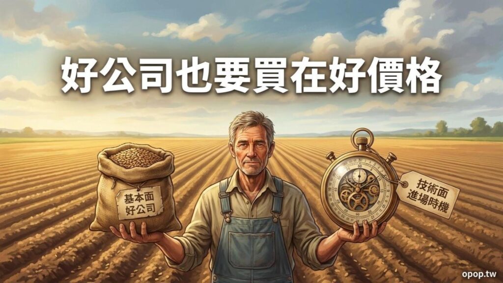 技術分析在長線投資策略中的應用：好公司也要買在好價格，如何利用圖表優化存股成本？