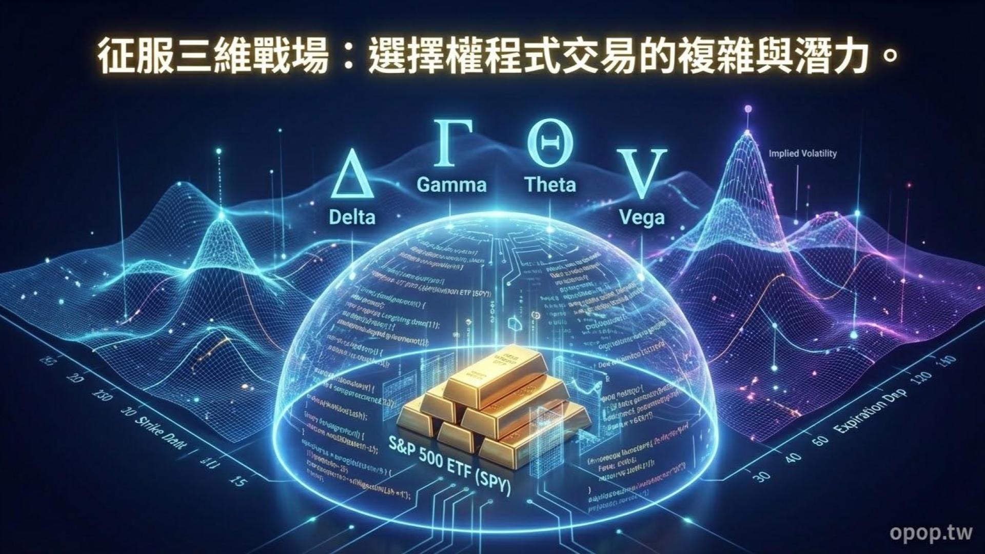 【選擇權程式交易】選擇權程式交易策略的複雜性與潛力:建立三維的自動化防禦網