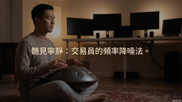 【聽覺降噪法】焦慮投資人的解藥：為什麼「手碟 (Handpan)」的空靈頻率能快速切換副交感神經？