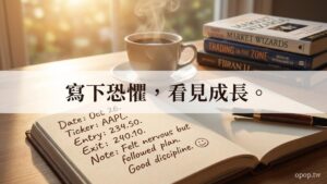 【情緒標記法】看對不敢買，買了抱不住？透過「交易日誌」與「感恩心態」成為情緒的主人