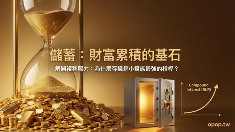 【高效儲蓄術】儲蓄是什麼？為什麼它是理財成功不可或缺的基石？