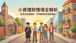 【小資理財完結篇】學生、新鮮人、情侶與租屋族：小資族特定情境的理財生存術！