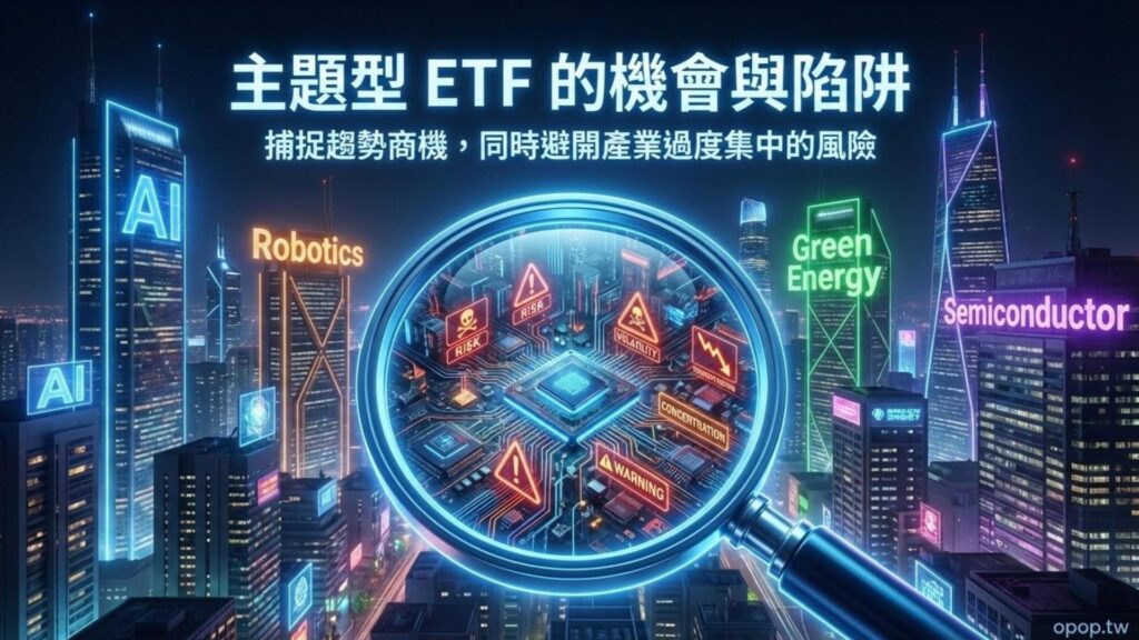 【ETF 進階實戰】產業與主題型 ETF：如何捕捉趨勢商機，同時避開「泡沫陷阱」？