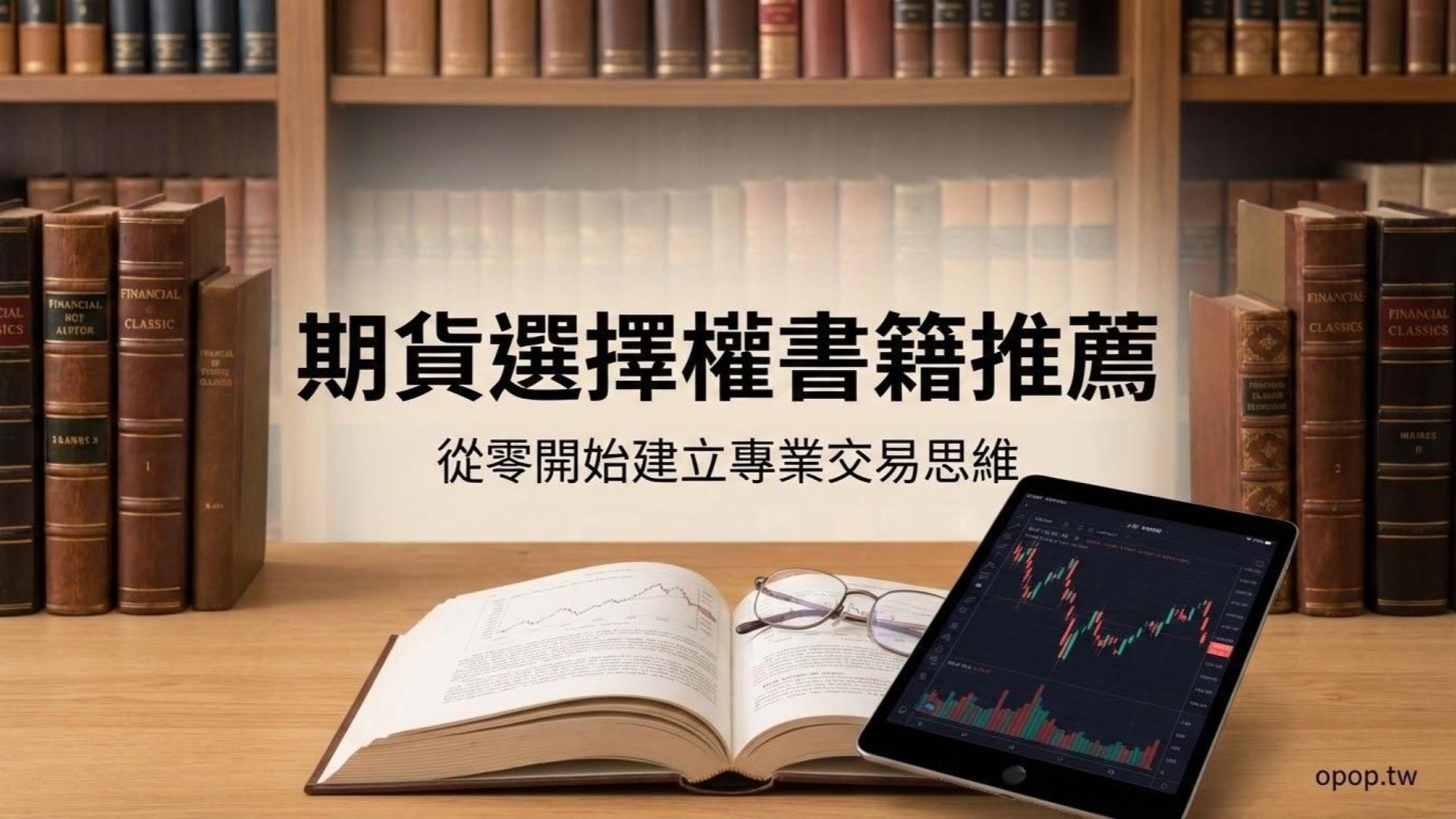 【期貨與選擇權書籍推薦】給新手入門的參考