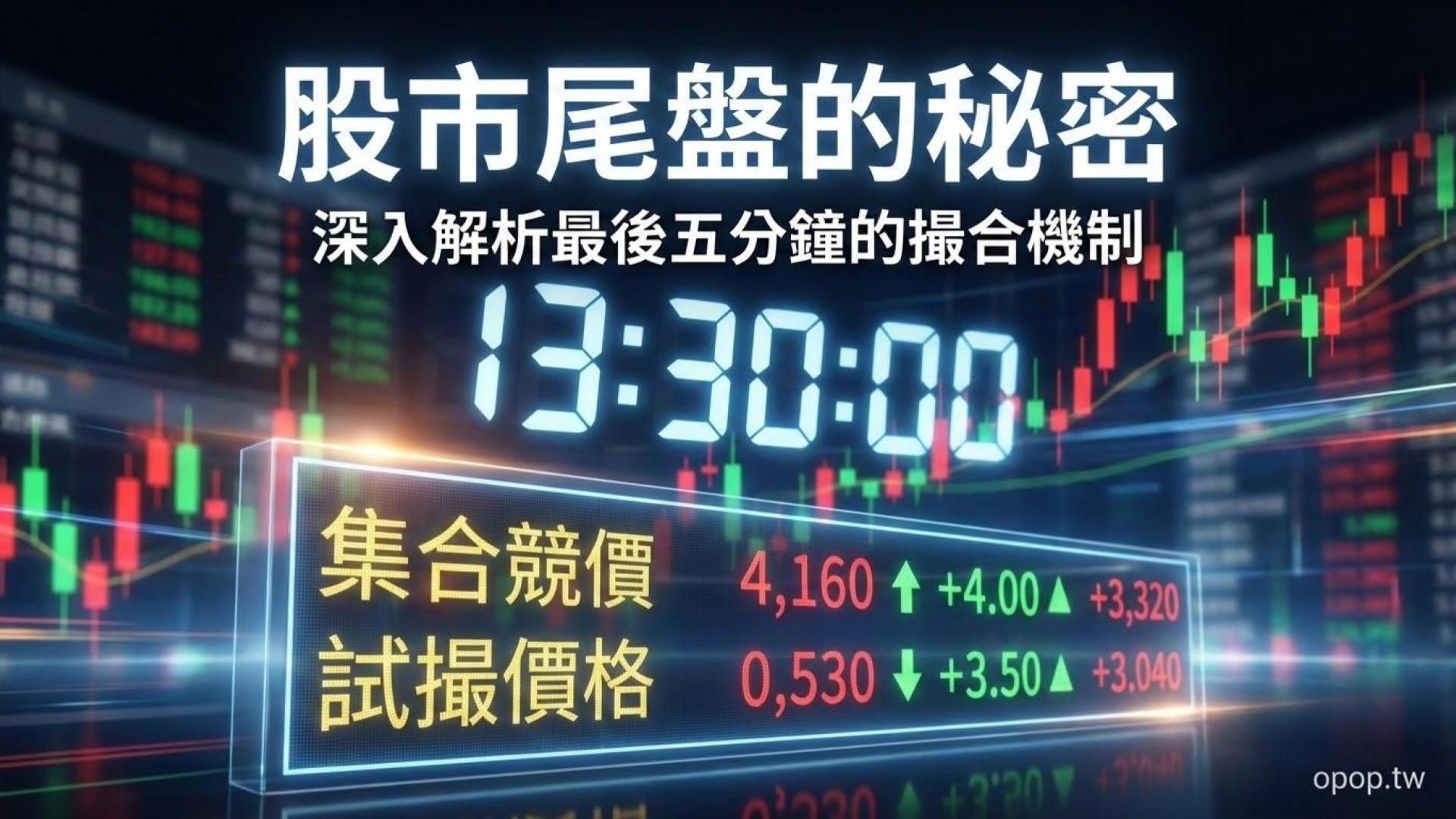 股市尾盤的秘密：深入解析最後五分鐘的交易動態