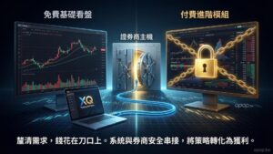 【XQ費用與券商串接】免費版真的夠用嗎？XQ 軟體費用解析與券商帳戶無痛串接實錄