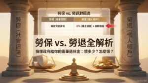 【退休金準備第二課】勞保、勞退與國民年金：如何極大化你的社會保險退休金？