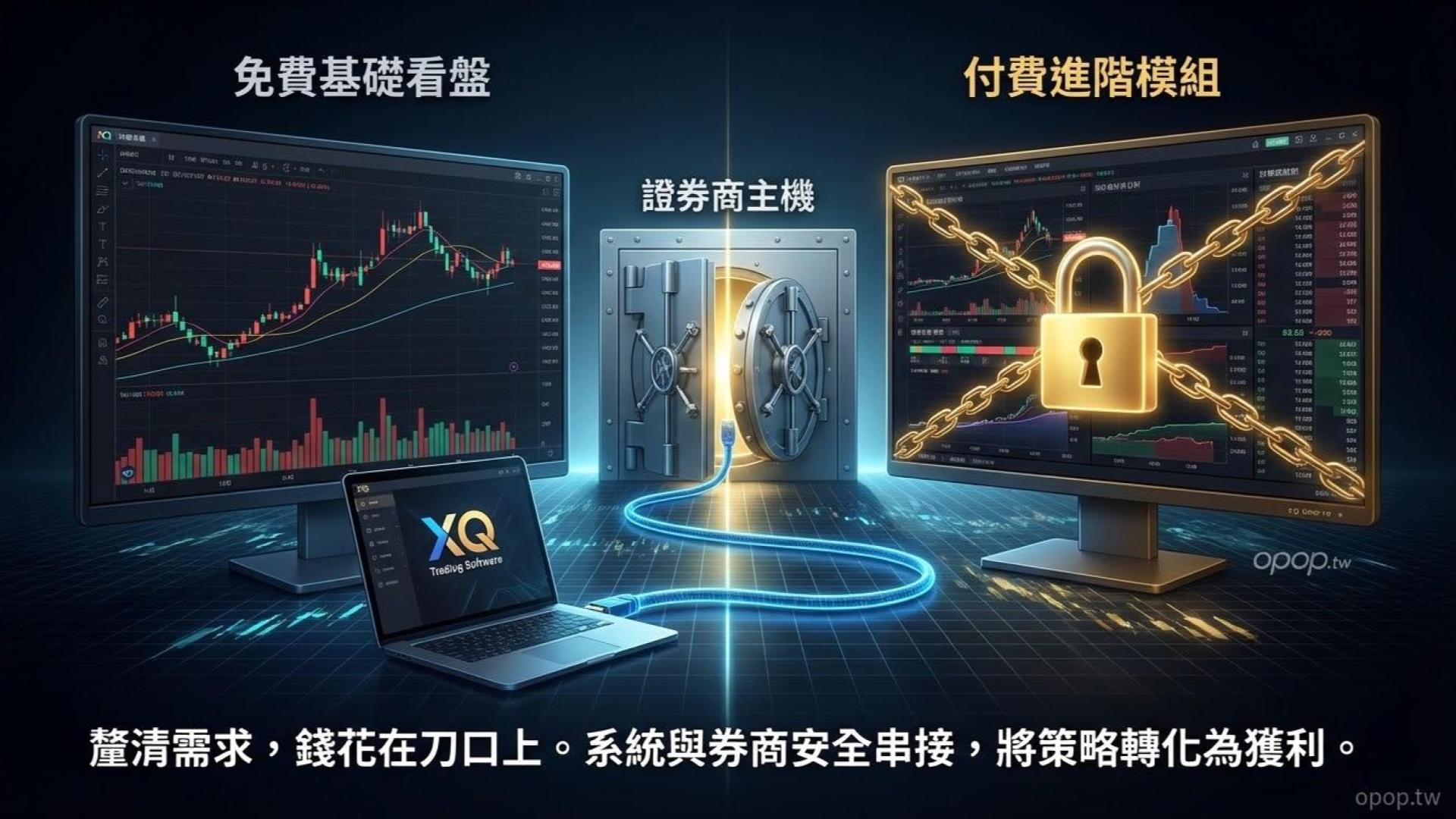 【XQ費用與券商串接】免費版真的夠用嗎？XQ 軟體費用解析與券商帳戶無痛串接實錄