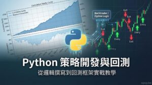 【Python 程式交易】數據會說話：Python 交易策略開發流程與回測框架實戰教學