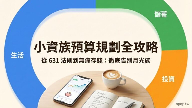 【小資理財第二課】預算規劃與記帳：631 法則如何幫月光族翻身？