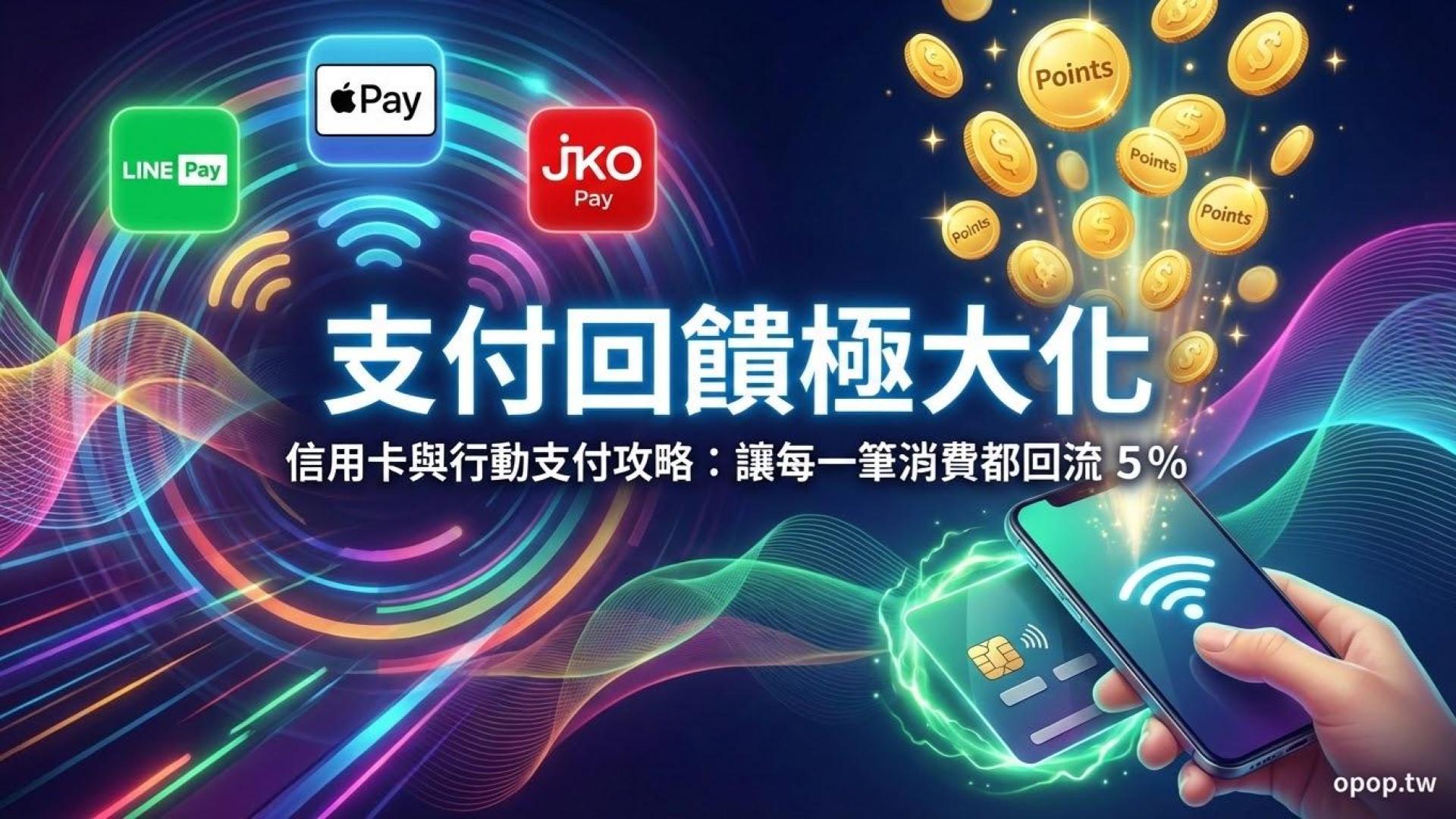 【極致省錢術】善用行動支付與信用卡點數:如何讓每一筆消費都自動回饋?