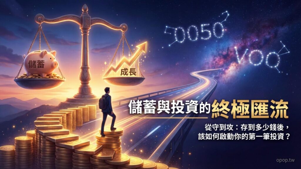 【高效儲蓄術】儲蓄與投資的結合：存到多少錢後，該如何啟動複利引擎？
