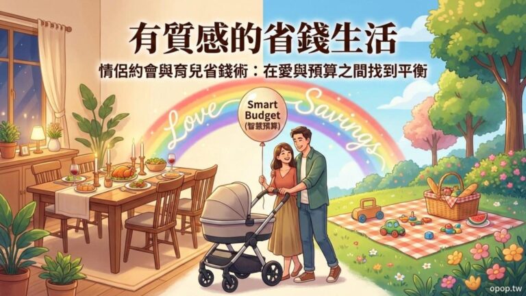 【極致省錢術】特殊情境省錢法:情侶約會、夫妻生活與育兒如何省得有質感?