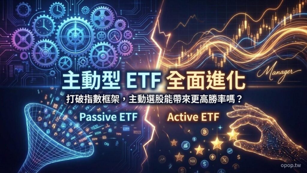 【ETF 進階實戰】主動型 ETF 趨勢：打破指數框架，主動選股能帶來更高回報嗎？