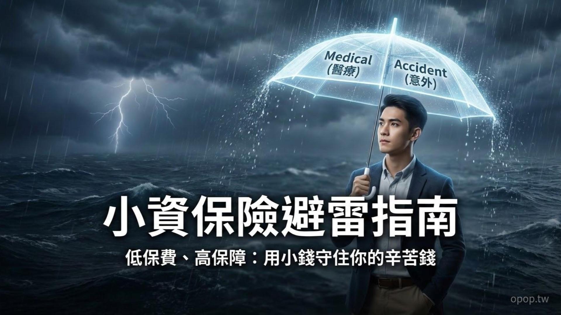 【小資理財第七課】小資族保險規劃:如何用小錢買到「大保障」,守住你的第一桶金?