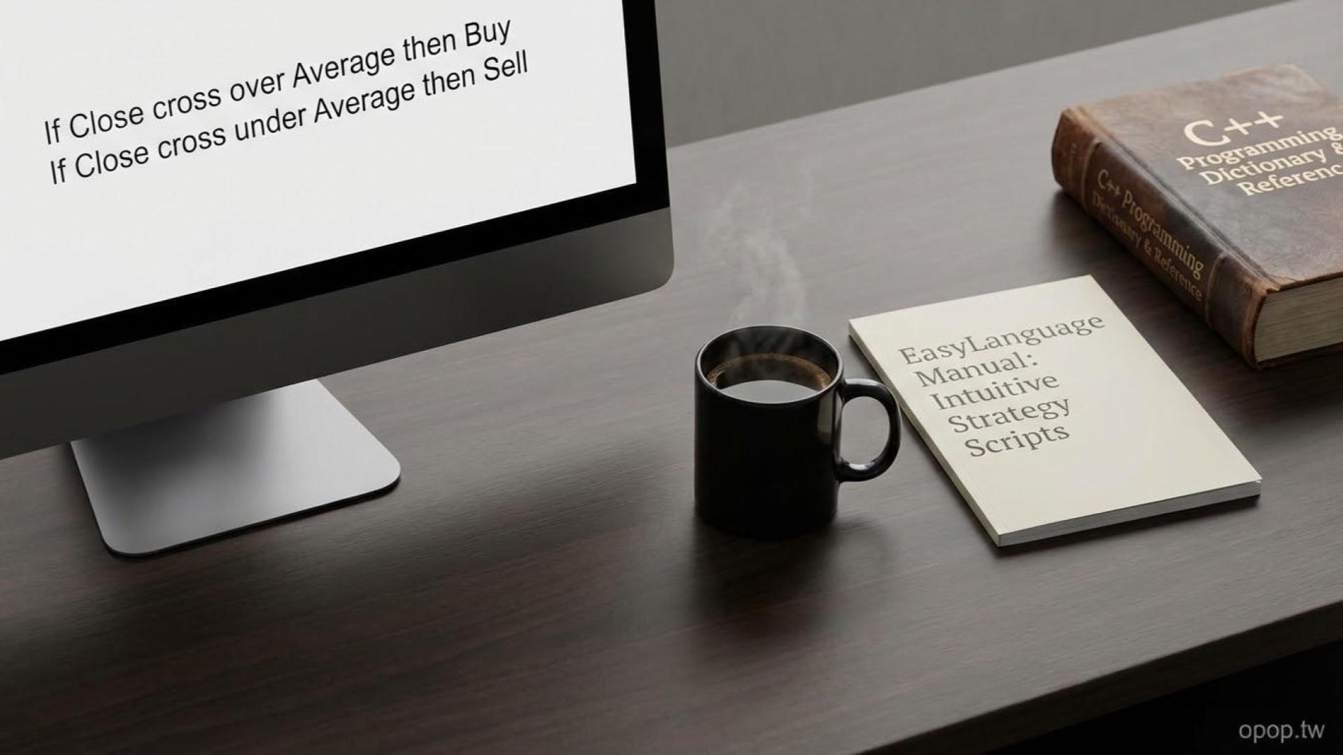 【MultiCharts語法】放棄複雜語言改學 EasyLanguage?非工程師視角,3 步驟寫出我們的第一支交易策略