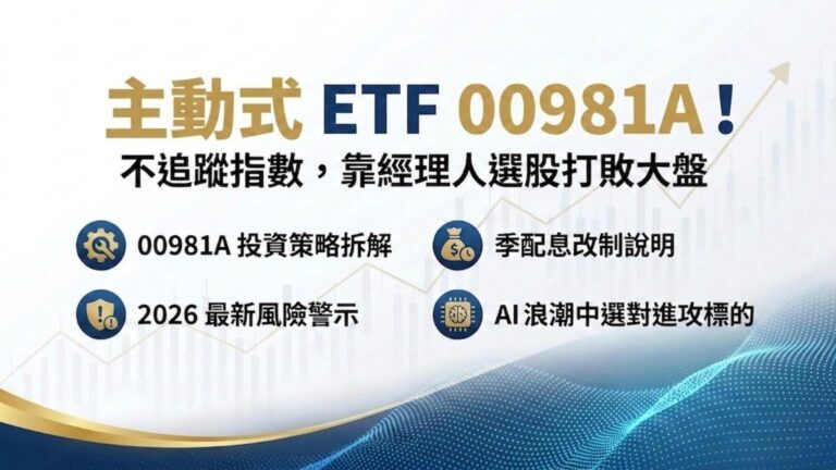 台股進入「主動選股」時代！00981A 統一台股增長 ETF 深度解析：績效黑馬還是風險陷阱？