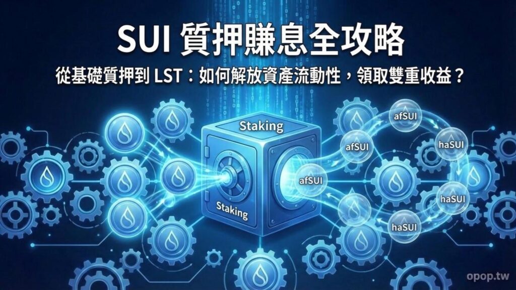 【SUI 實戰第五課】SUI 質押教學：如何利用流動性質押 (LST) 賺取 10% 以上年化報酬？