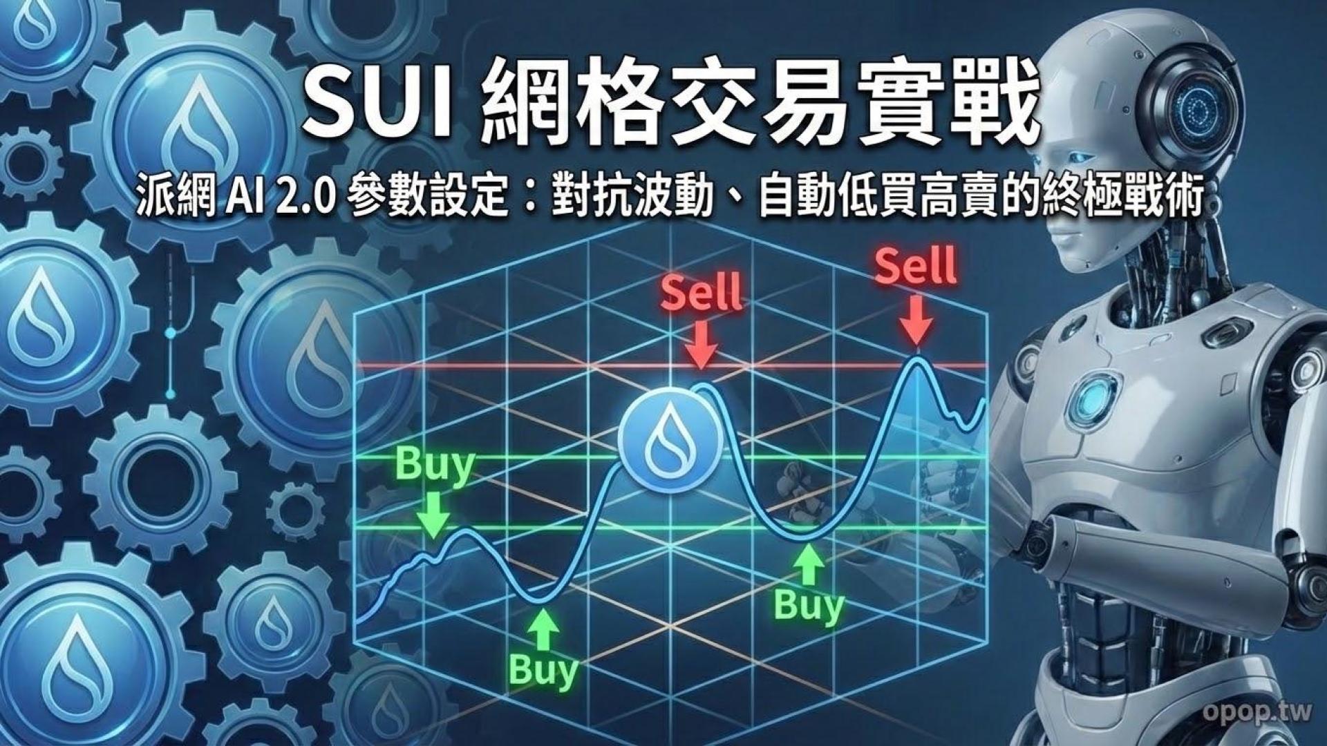 【SUI 實戰第六課】SUI 網格交易實戰：在派網設定機器人，利用波動率自動獲利