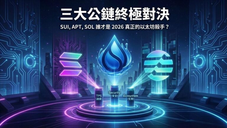 【SUI 實戰第七課】SUI vs. APT vs. SOL:三大高性能公鏈深度對比,誰才是真正的以太坊殺手?