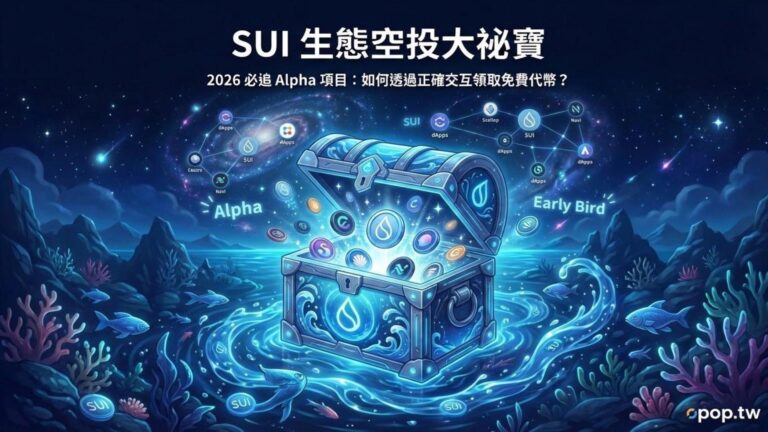【SUI 實戰第八課】SUI 生態 Airdrop 空投機會:如何參與早期項目交互,博取高額報酬?