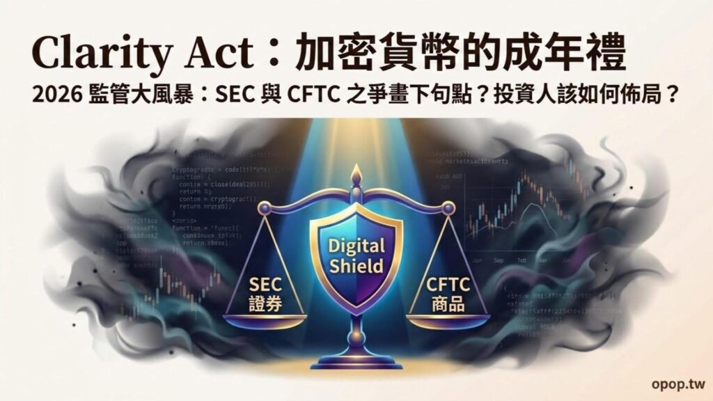【2026 監管新政】Clarity Act 是什麼？加密貨幣從邊緣走向主流的「成年禮」