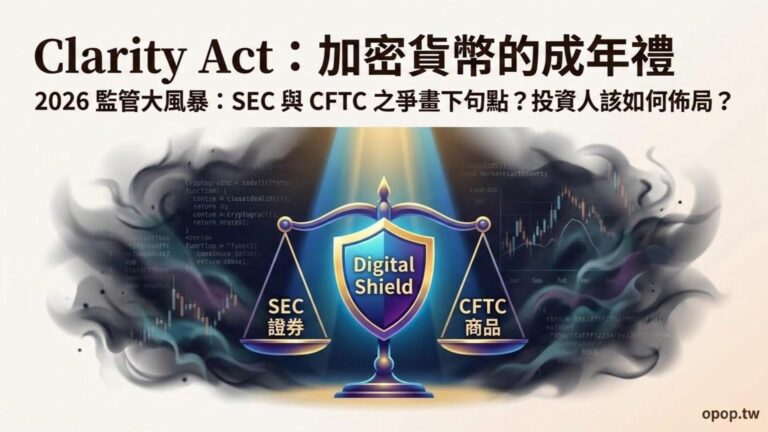 【2026 監管新政】Clarity Act 是什麼？加密貨幣從邊緣走向主流的「成年禮」