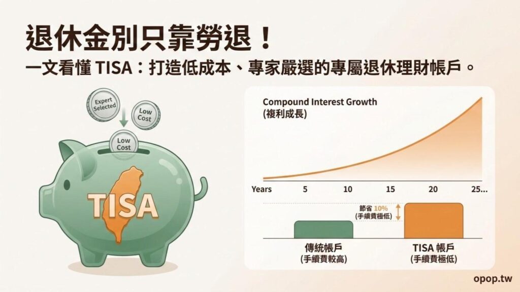 TISA 是什麼？退休金只能靠勞退？一文看懂專為小資打造的儲蓄帳戶