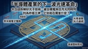 【AI 大白話八】什麼是矽光子技術？為什麼台積電、日月光都說它是半導體的下一波革命？