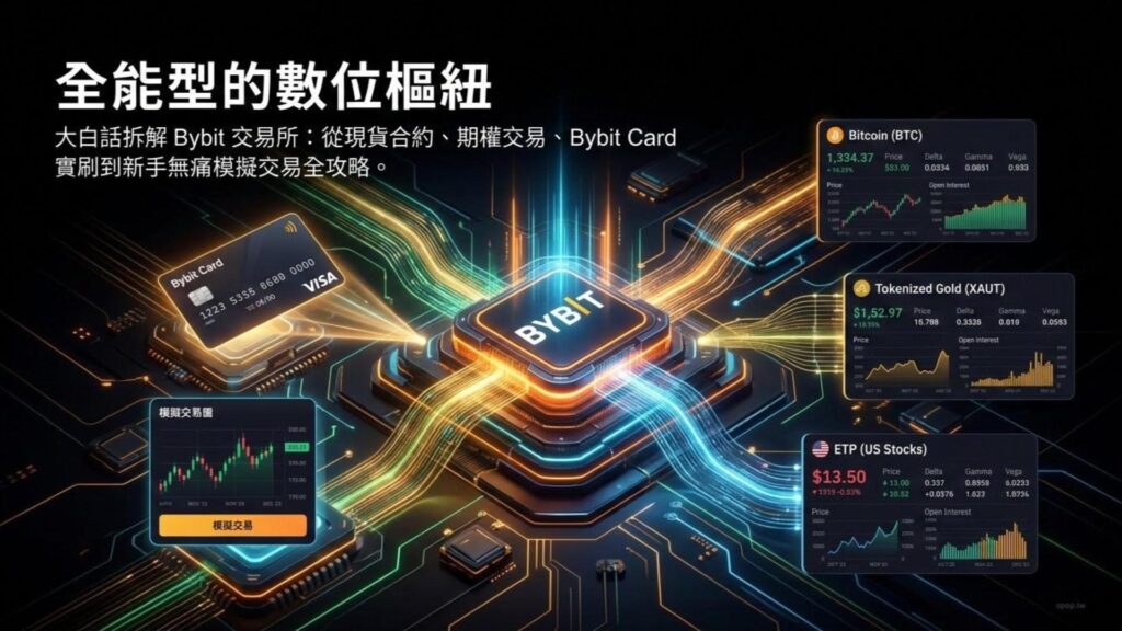 【Bybit 交易所全攻略】現貨、合約、期權、Bybit Card 與模擬交易全體驗